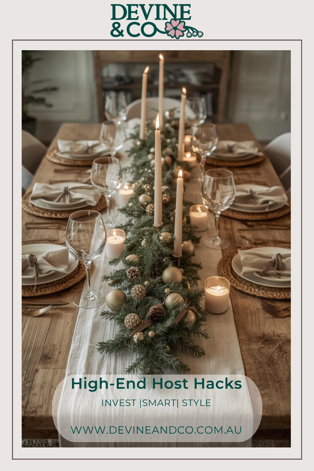12 Easy Steps to Your Cosy Christmas Table (Without Breaking the Budget)