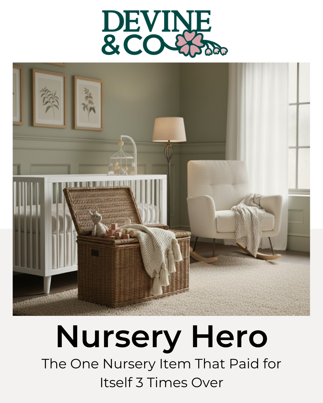 The Nursery Item That Survived Two Kids and Still Looks 'Cosy Curated'